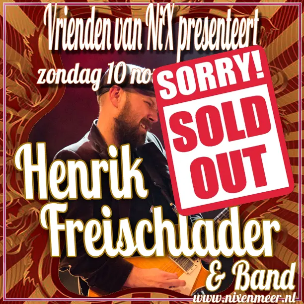 Henrik Freishlader live @ the NiX